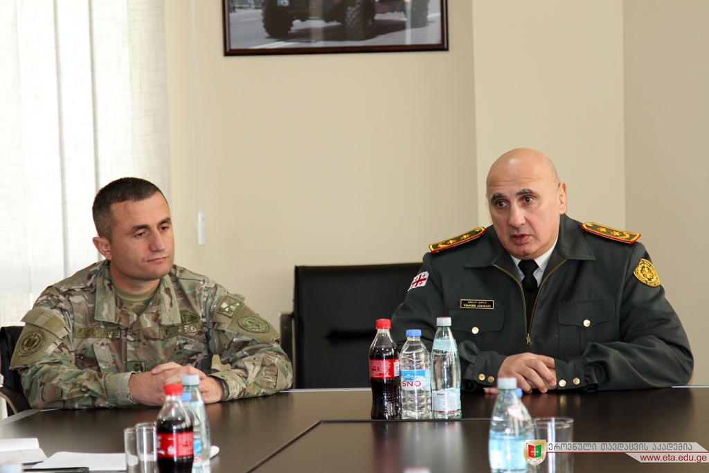 Brigade General Vladimer Chachibaia – New Head of NDA